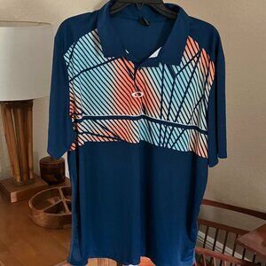 Men’s Sz. XL Regular Fit Oakley Short Sleeve Polo Shirt